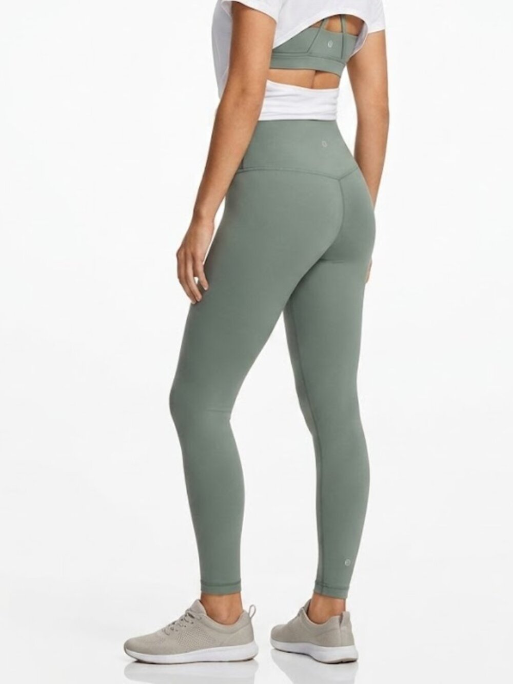 LULULEMON | OLIVE GREEN HR WUNDER UNDER LEGGINGS